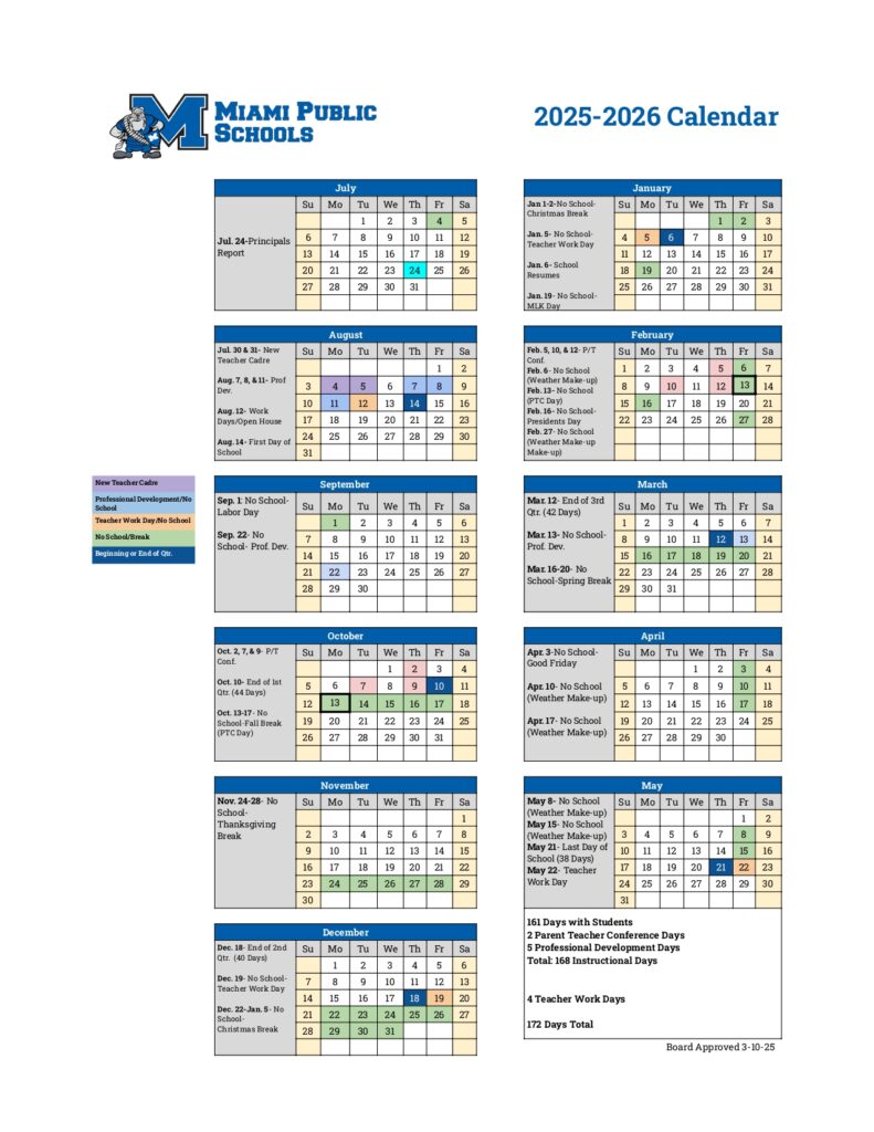 MIAMI PUBLIC SCHOOLS 25-26