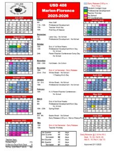 Marion-Florence USD 408 calendar