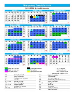 Montgomery County Schools, 25-26