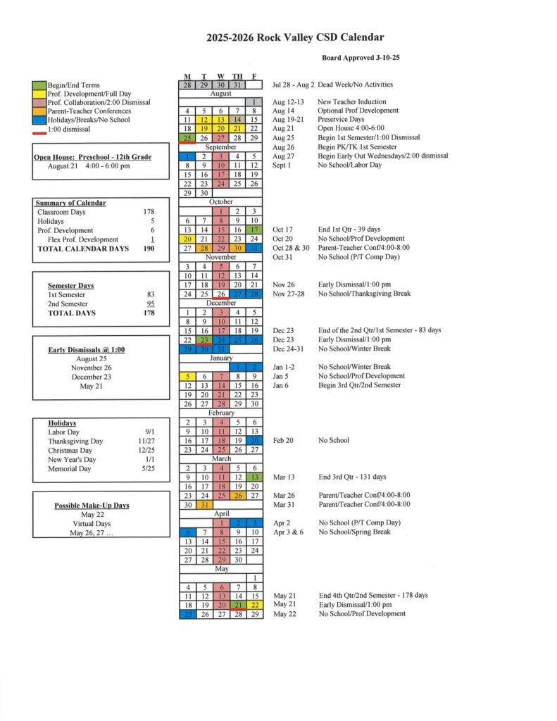 Rock Valley CSD 25-26