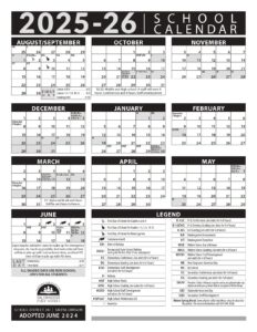 SALEM KEIZER PUBLIC SCHOOLS 25-26 CALENDAR