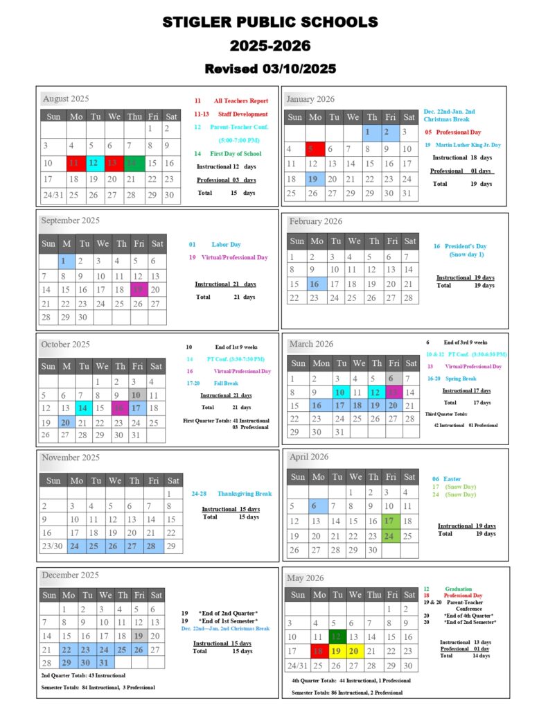STIGLER PUBLIC SCHOOLS