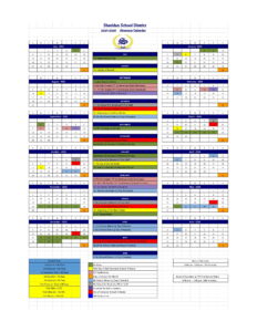 Sheridan School District calendar