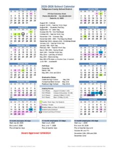 Tallapoosa County School District 25-26