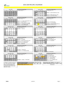 Washoe County School District 25-26, 1 calendar