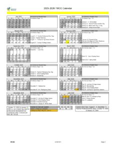 Washoe County School District 25-26, 1 calendar