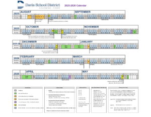 davis school district calendar