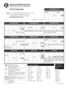 portland public schools calendar