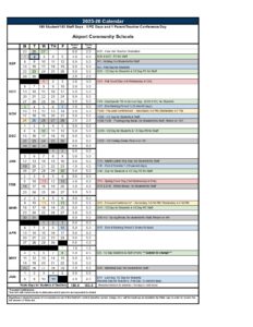 Airport Community Schools25-26 calendar