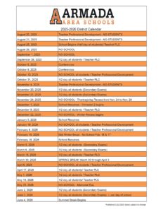 Armada Area Schools