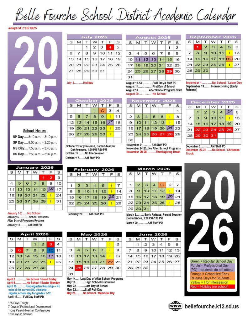 Belle Fourche School District, 25-26