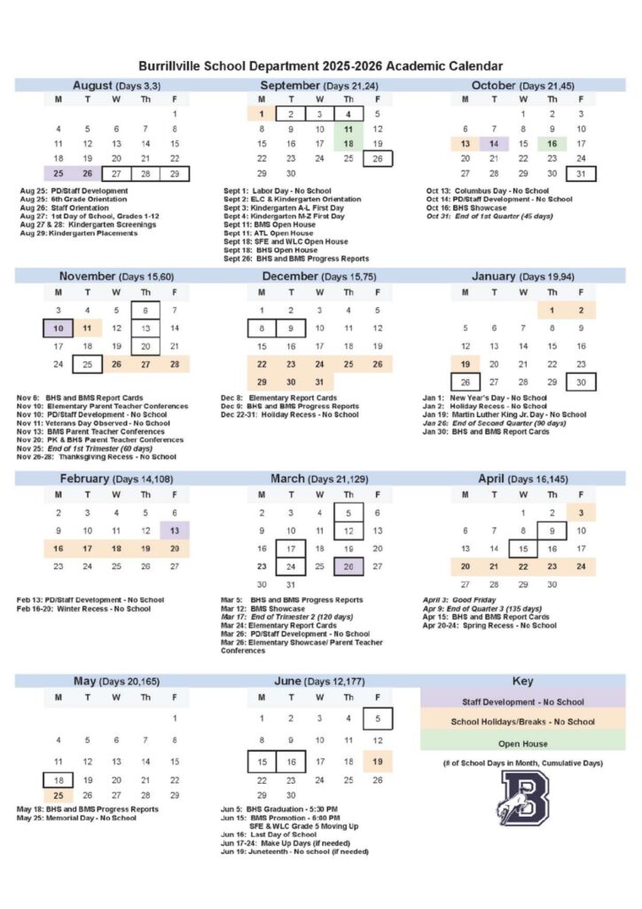 Burrillville School Department 25-26
