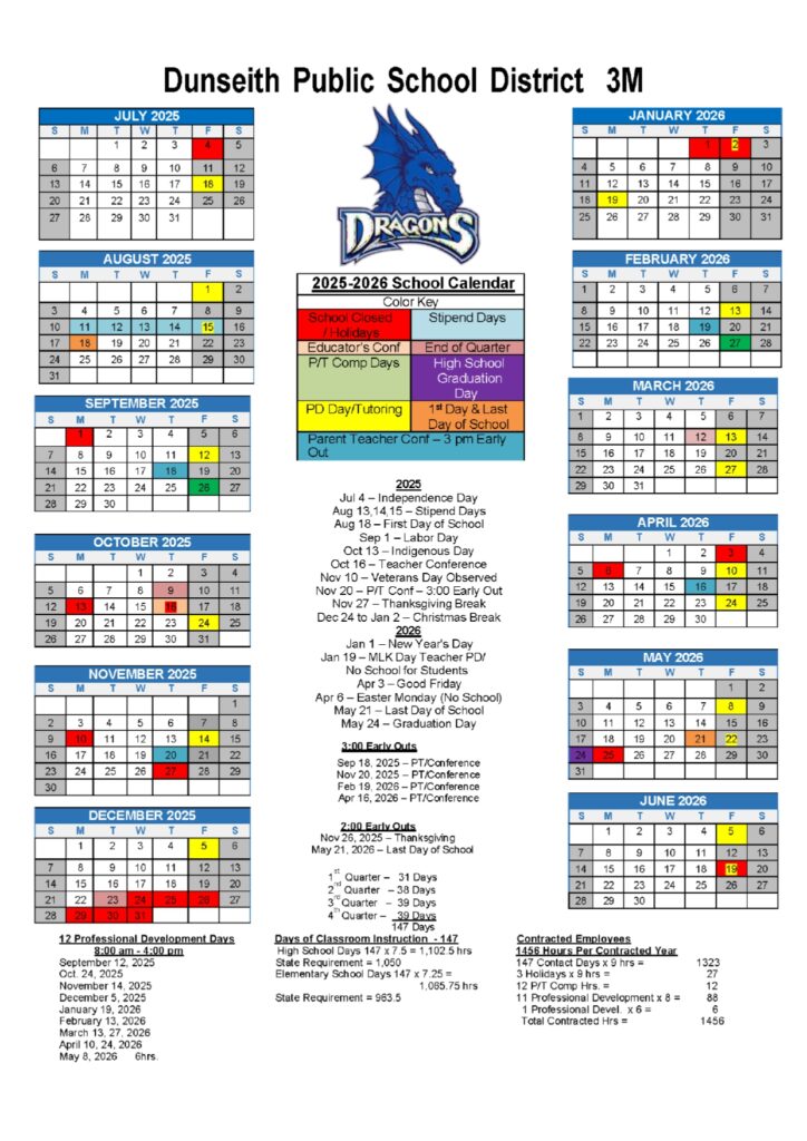 Dunseith Public School District 3M 25-26