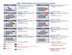 FREDERICK AREA SCHOOL DISTRICT