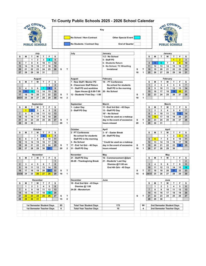 Tri County Public Schools