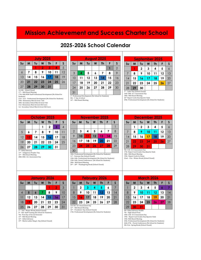 Mission Achievement and Success Charter School _ MAS Charter School