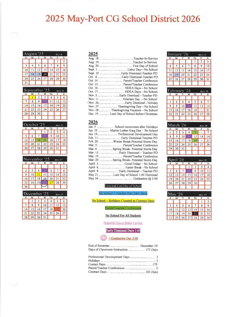 May-Port CG School District nd