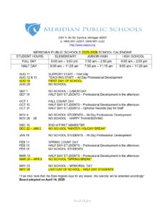 Meridian Public Schools mi