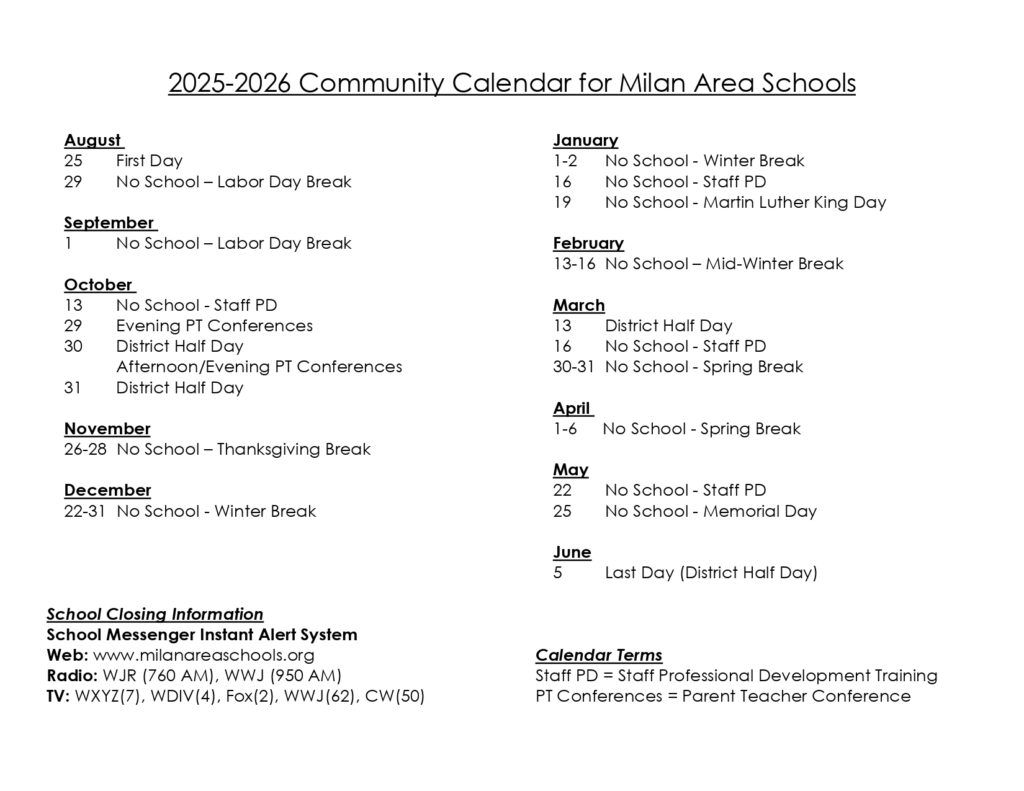Milan Area School District