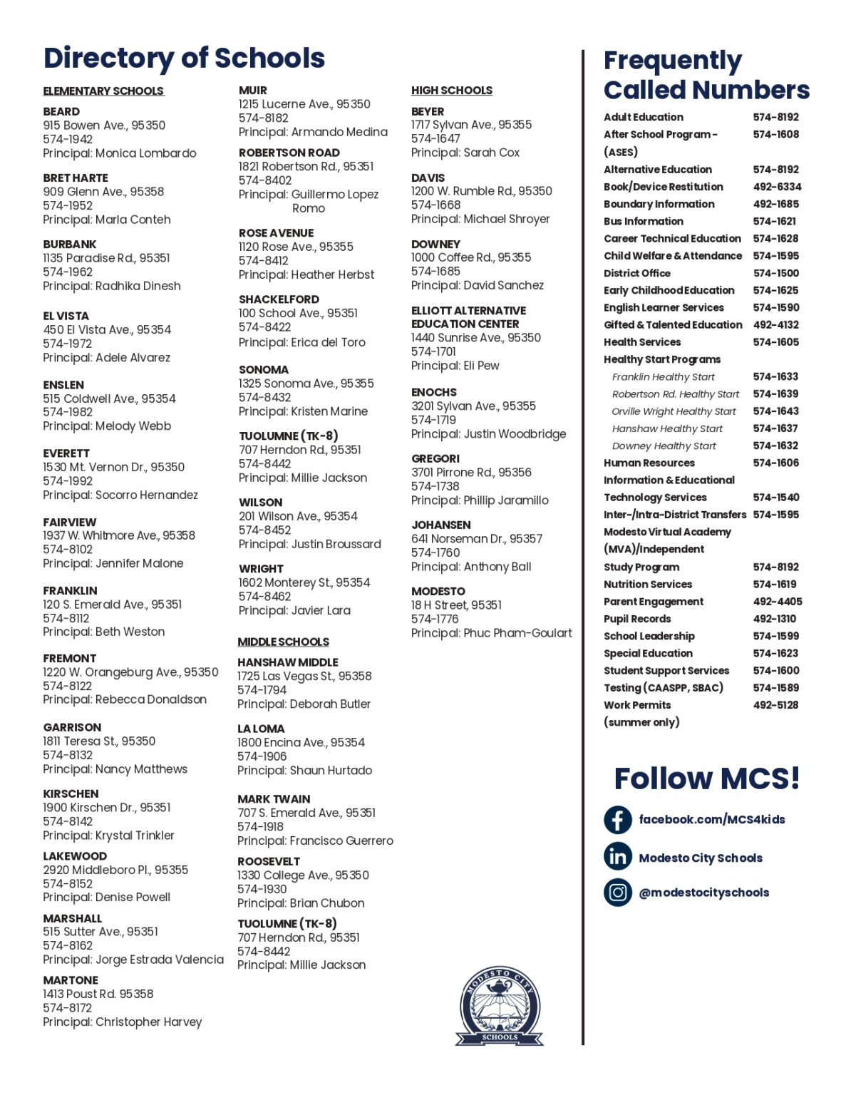Modesto City Schools Calendar 25-26 Revised pdf - EduCounty