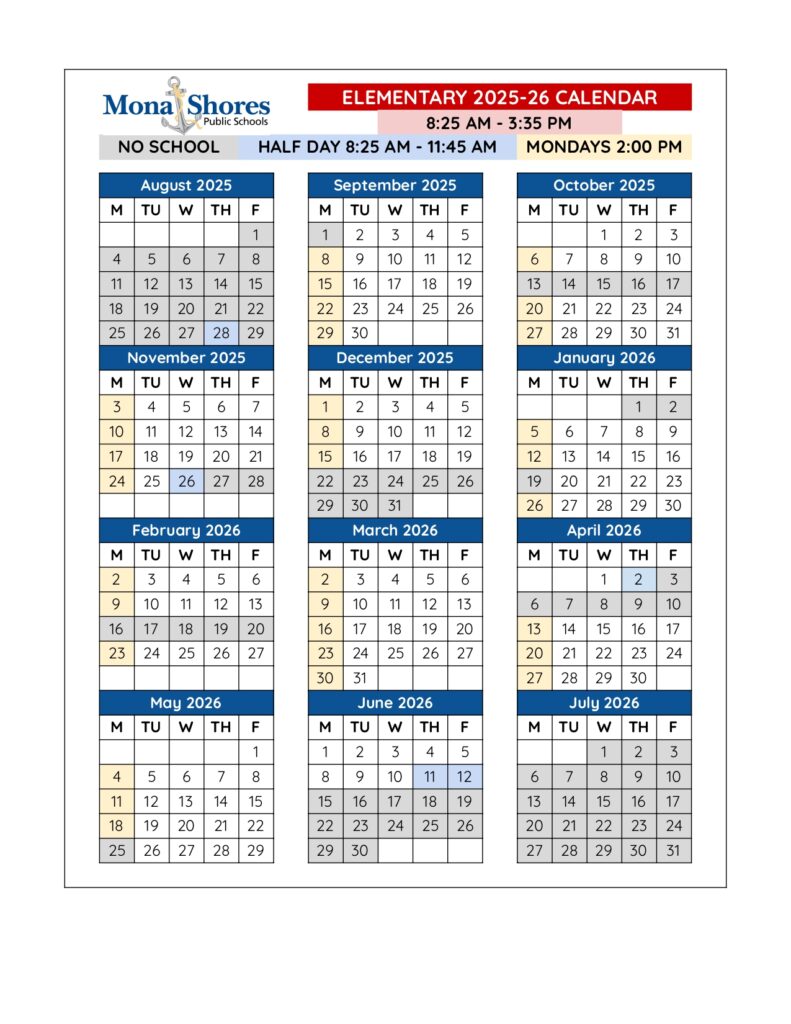 Mona Shores Public Schools