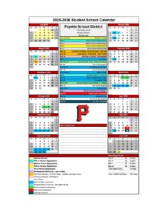 Payette school district calendar