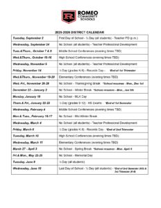 Romeo Community Schools