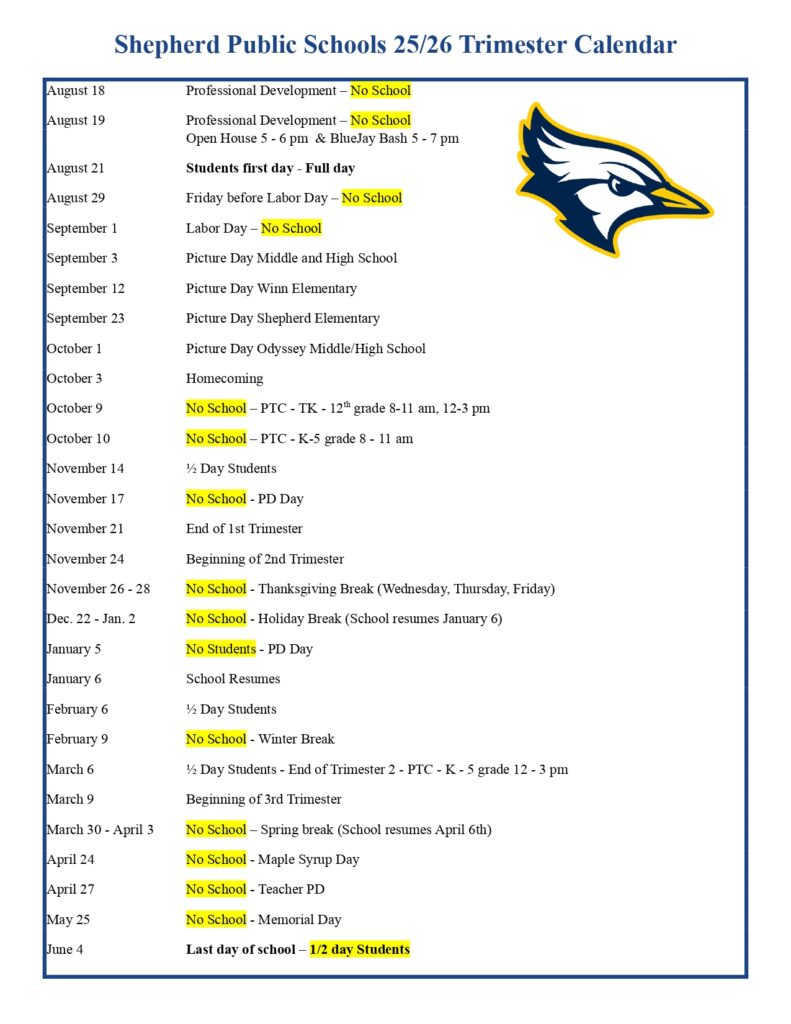 Shepherd Public Schools mi