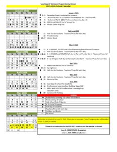 Southwest Vermont Supervisory Union 25-26, 2