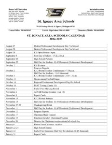St. Ignace Area Schools mi