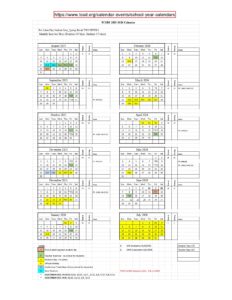 TCSD1 calendar revised
