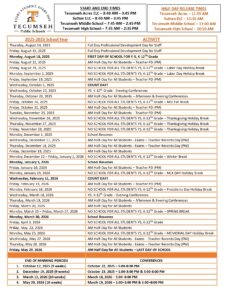Tecumseh Public Schools25-26
