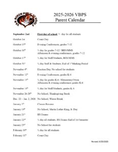 Van Buren Public Schools 25-26, 1