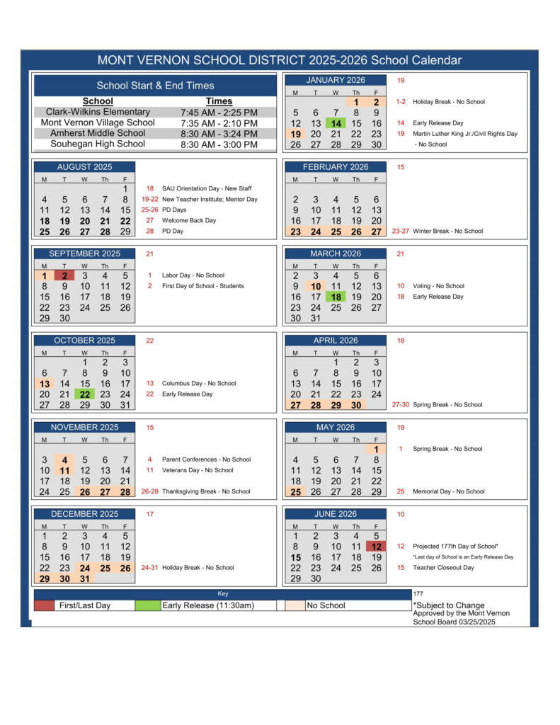 sau39 calendar