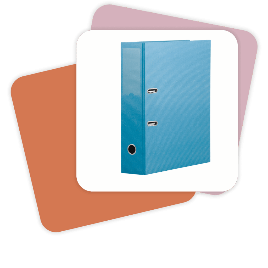 3-Ring Binder (1.5 inch) – For storing worksheets and notes