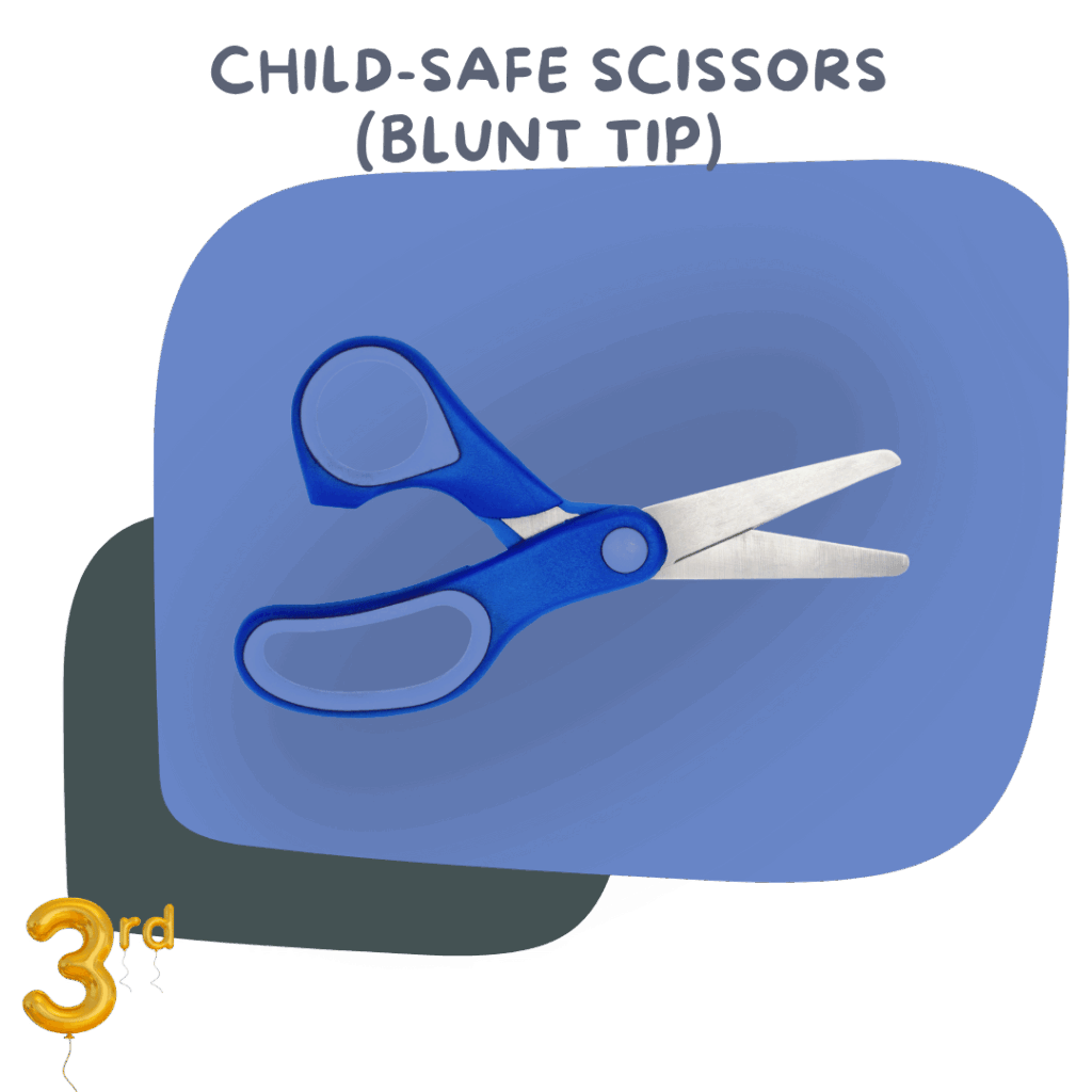Child-Safe Scissors (blunt tip)