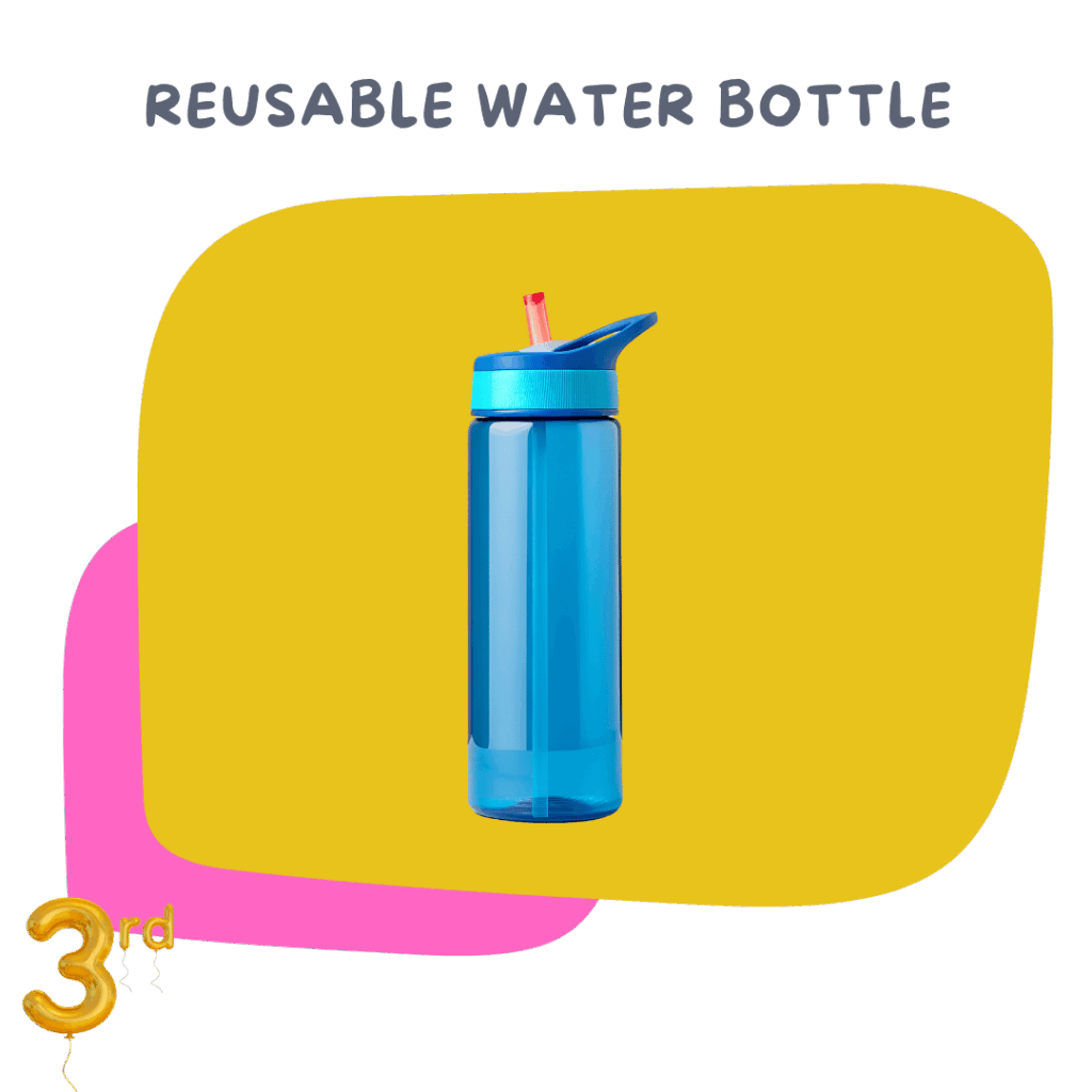 Water Bottle (labeled) – Keeps kids hydrated throughout the day.