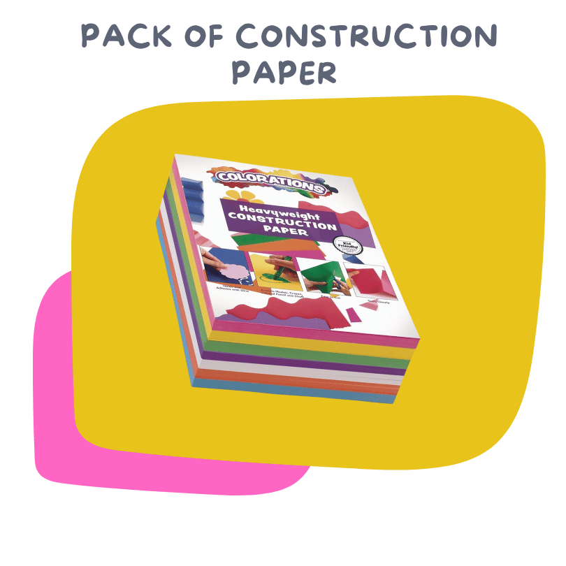 pack of construction paper