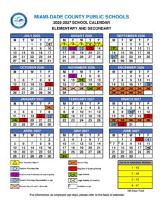 Miami-Dade County Public Schools Calendar 2026-27 (1)