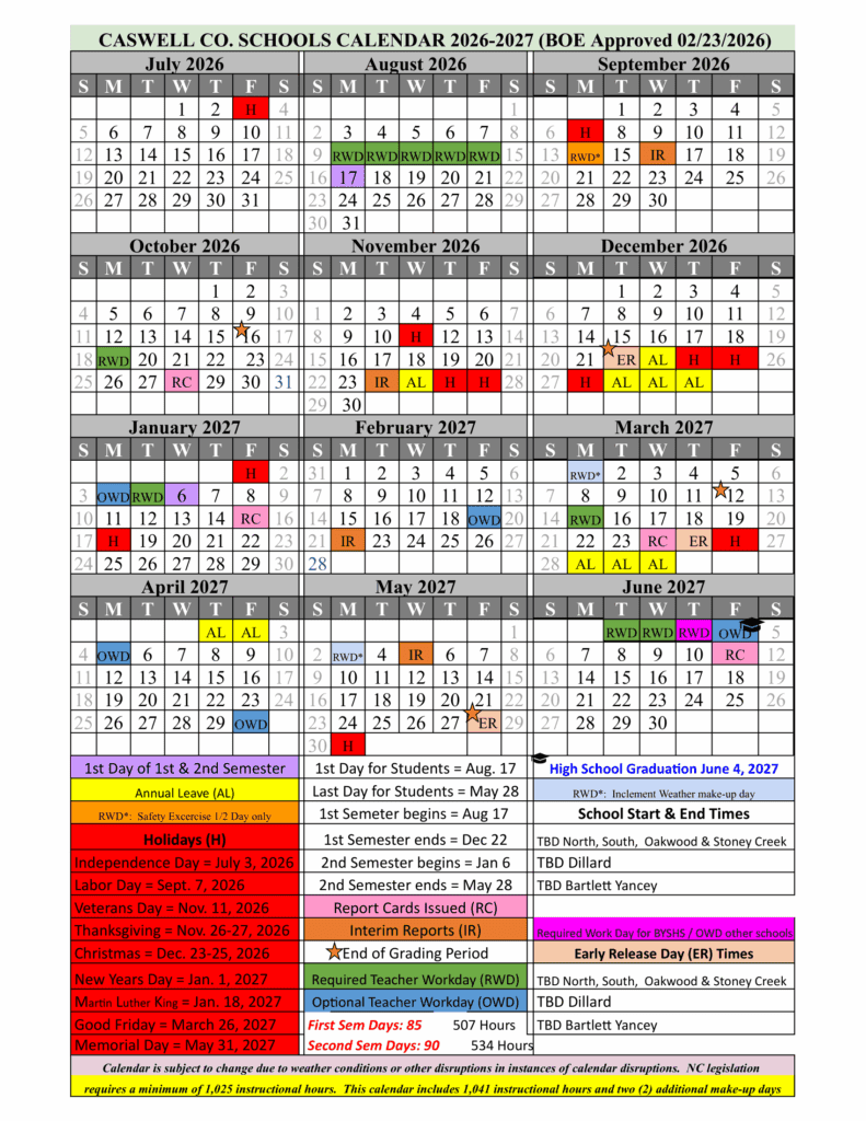 Caswell County Schools