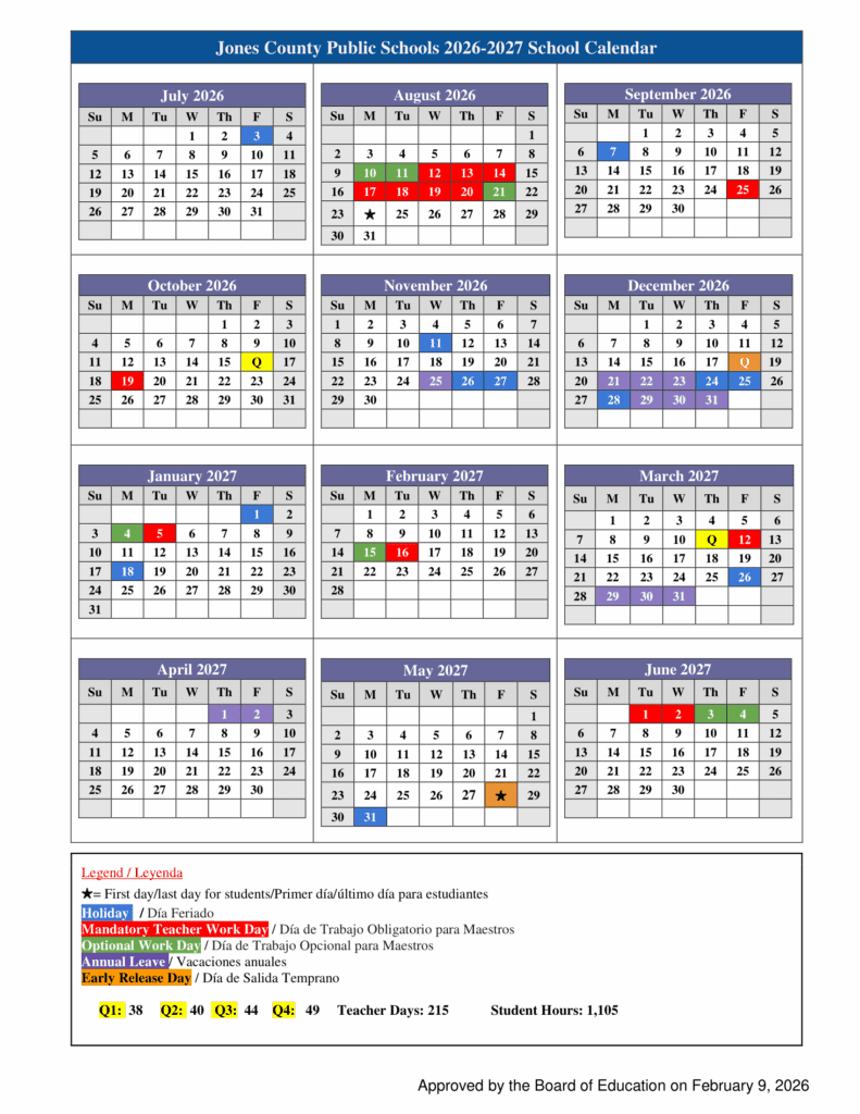 Jones County Public Schools