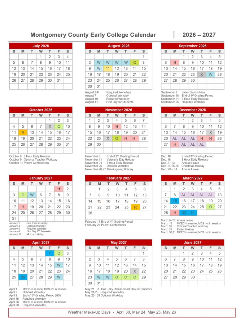 Montgomery County Schools FAQ 2026-2027....2