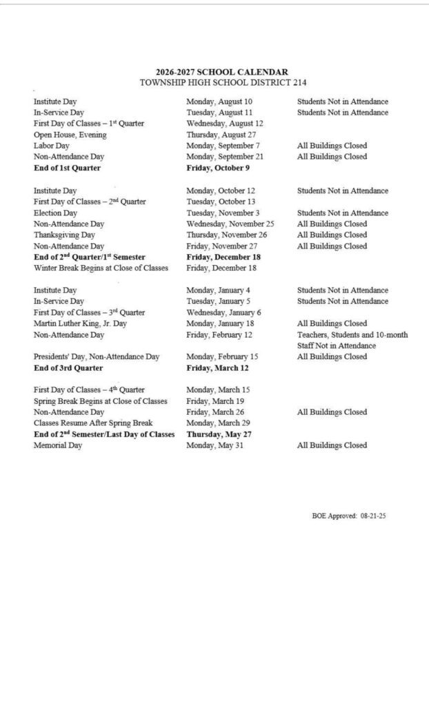 TOWNSHIP HIGH SCHOOL DISTRICT 214_page-0001 calendar