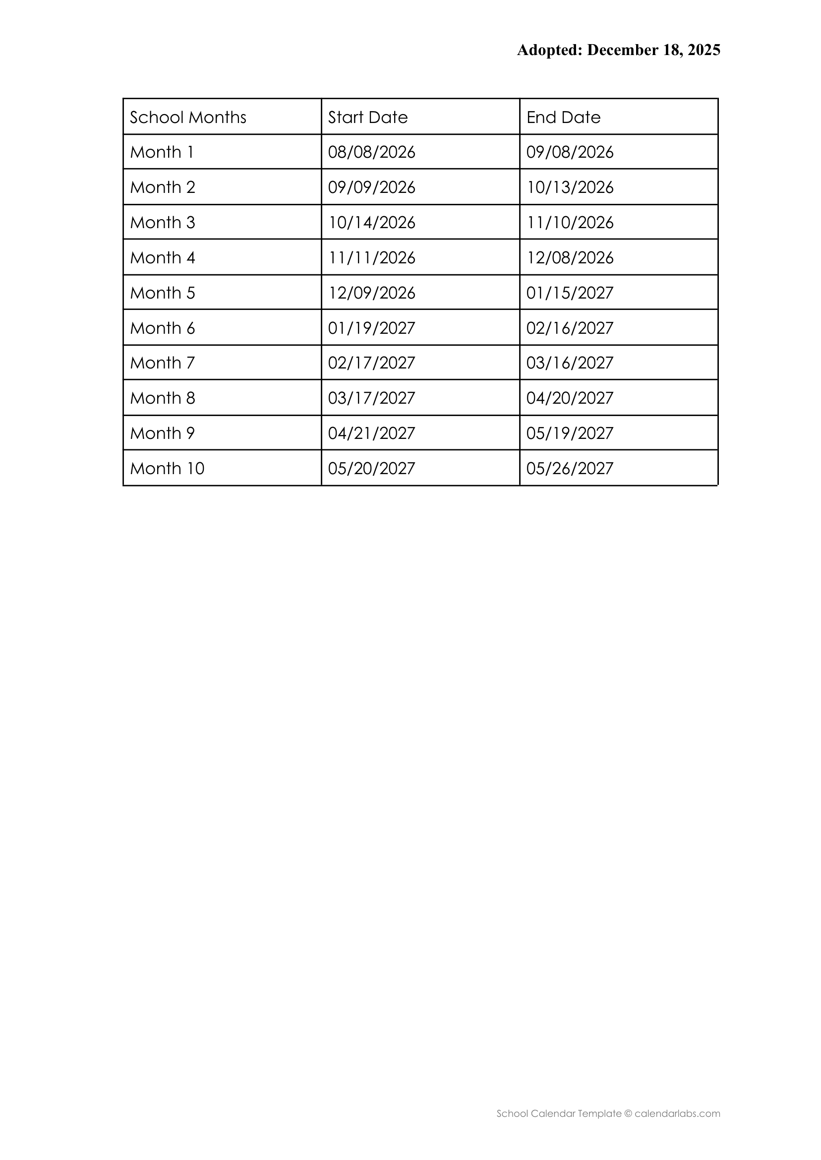 Bourbon County Schools ky Calendar 26-27 Updates