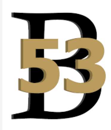 Bourbonnais School District 53 Calendar 26/27 Updates Logo