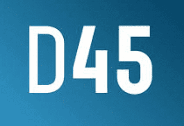 District 45 Calendar 26/27 Updates Logo