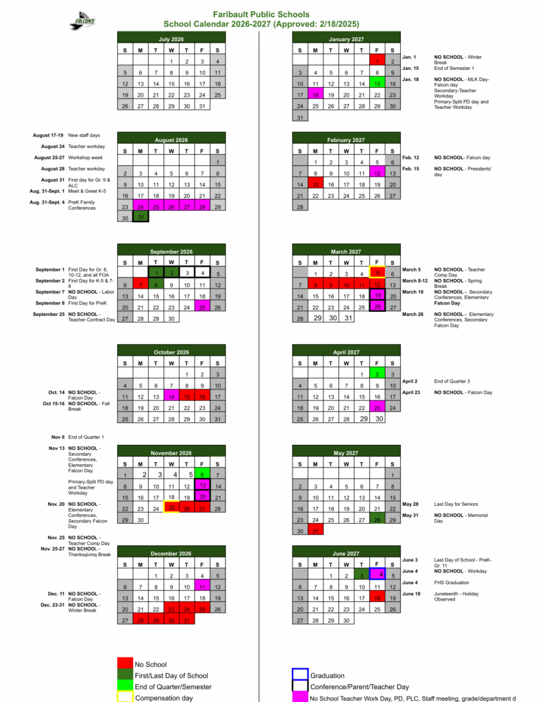 Faribault Public Schools 26-27 Calendar (1)