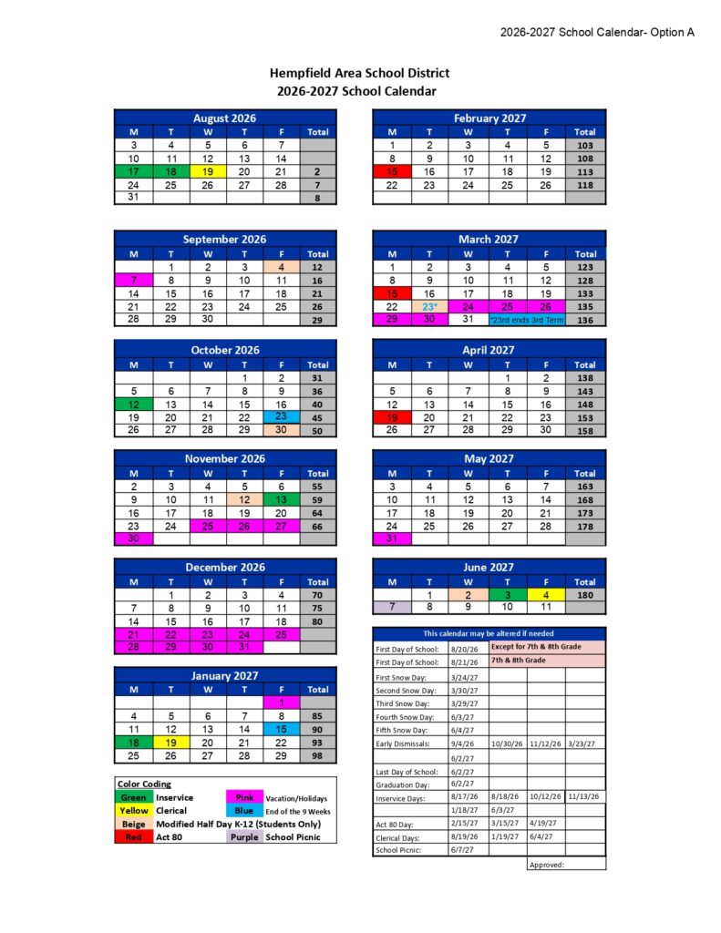 Hempfield Area School District2026-2027