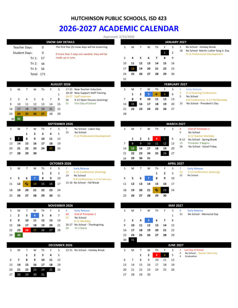 Hutchinson Public Schools, ISD 423