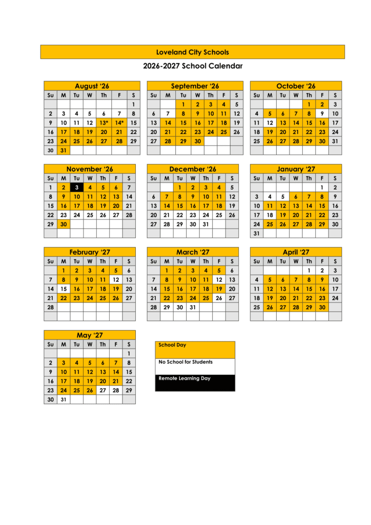 Loveland City Schools 26-27 Calendar (1)